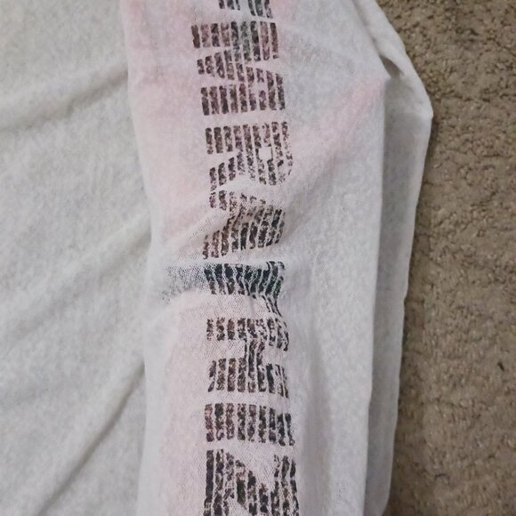 Mesh/Sheer Long Sleeve Top/ Beach Cover Up - Picture 4 of 5